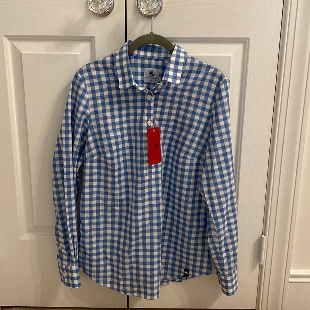 Southern Proper Gingham Popover